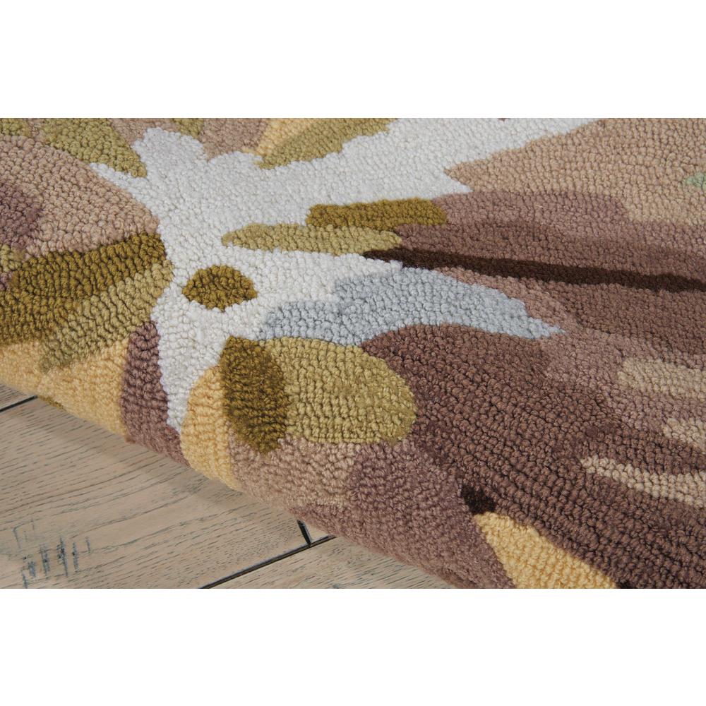 Fantasy Area Rug, Chocolate, 2'6" x 4'. Picture 6