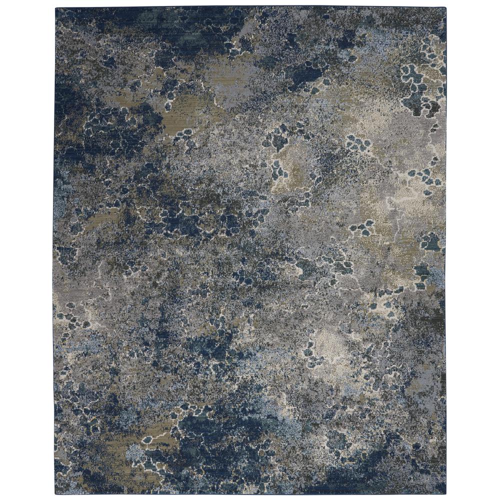 Artworks Area Rug, Blue/Grey, 7'9" x 9'9". Picture 1