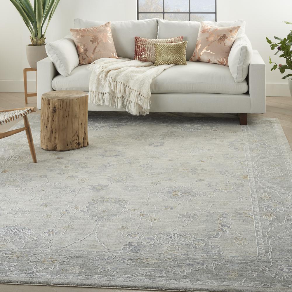 ASR03 Asher Lt Grey Area Rug- 9'3" x 12'7". Picture 2