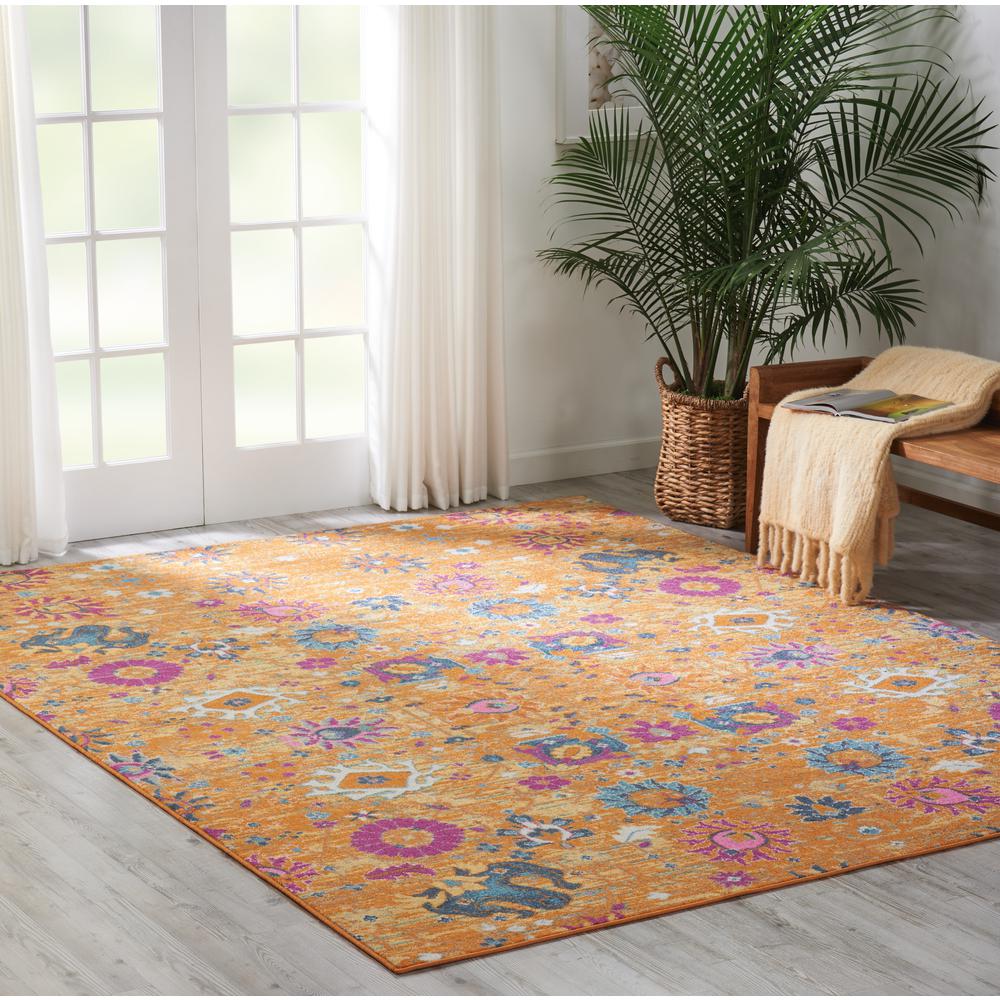 Bohemian Rectangle Area Rug, 9' x 12'. Picture 3
