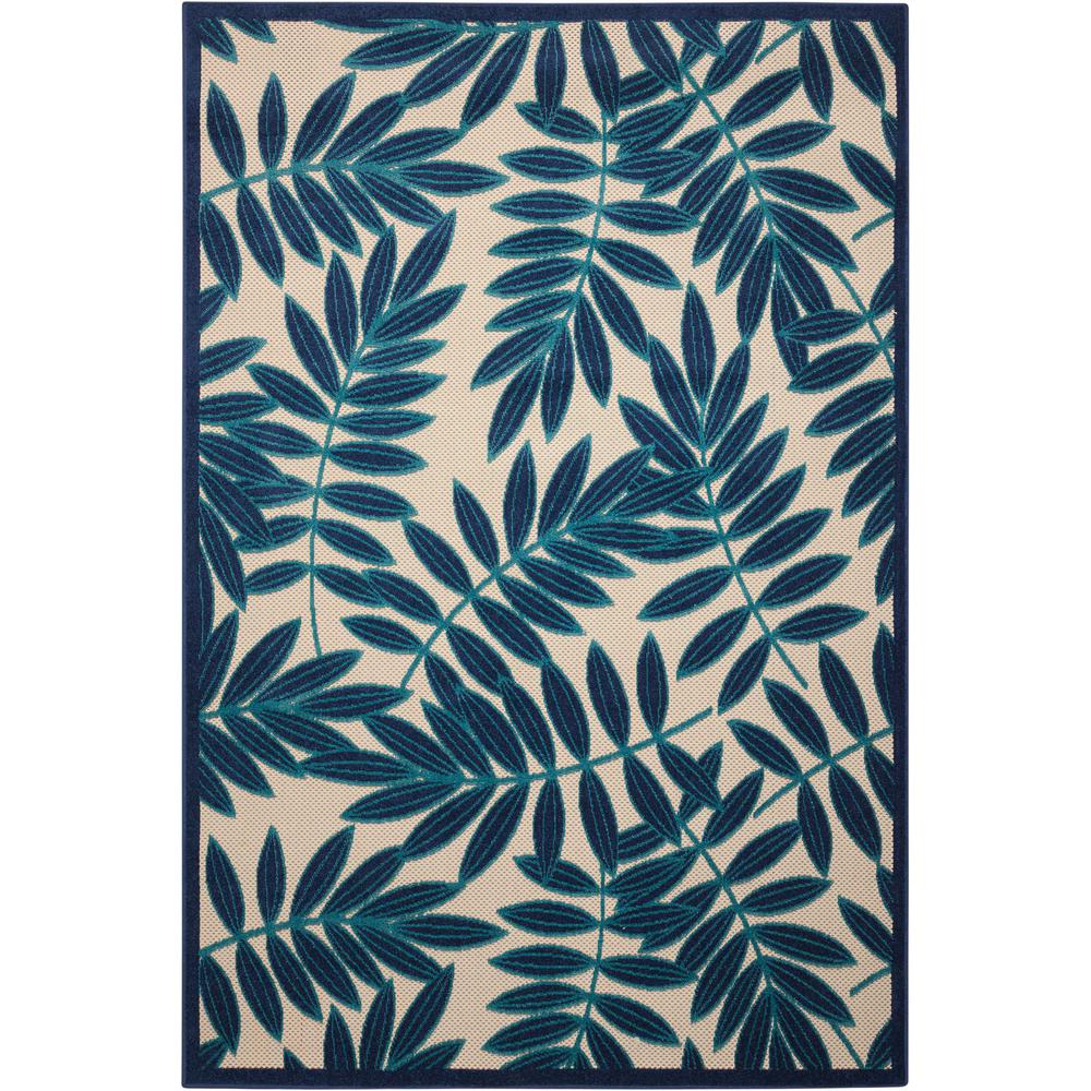 Tropical Rectangle Area Rug, 8' x 11'. Picture 1