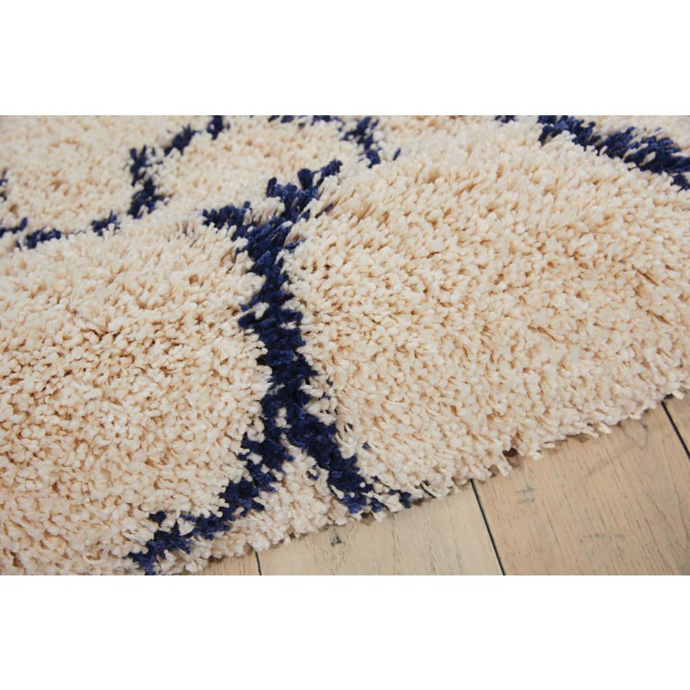 Amore Area Rug, Ivory/Blue, 2'2" x 7'6". Picture 4