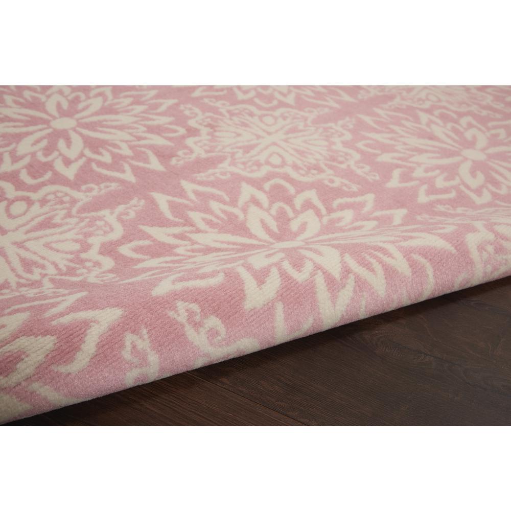 Nourison Jubilant Area Rug, 3' x 5', Ivory/Pink. Picture 7