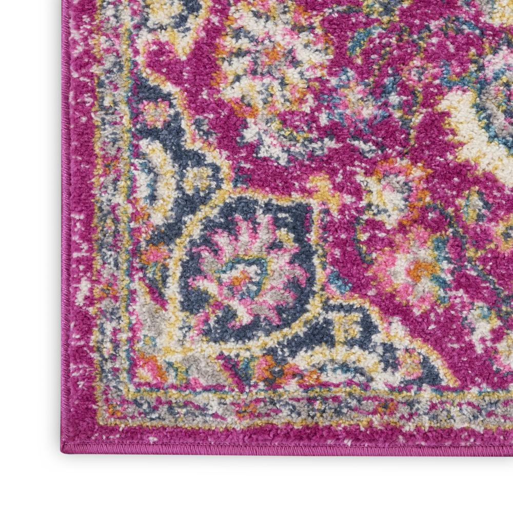PSN22 Passion Pink Area Rug- 2'2" x 7'6". Picture 5