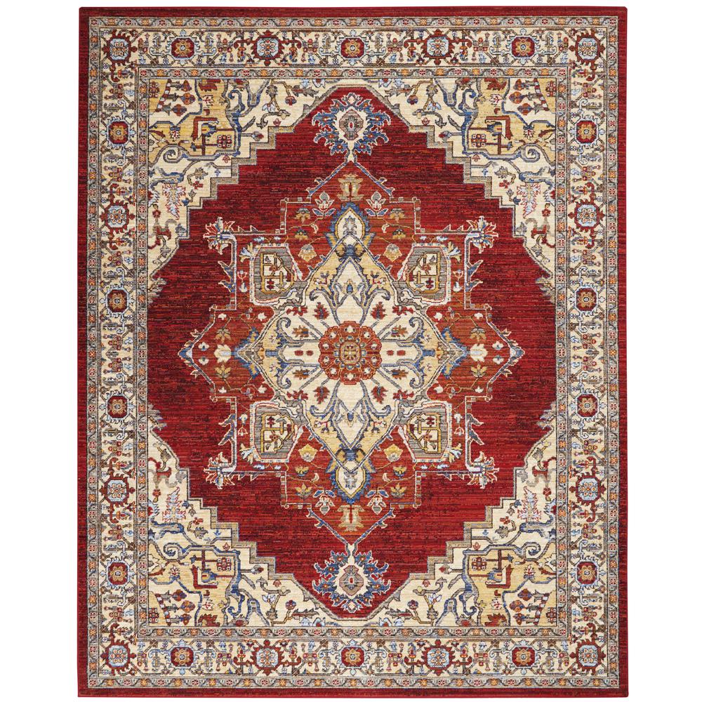 Rectangle Traditional Machine Made Area Rug. The main picture.