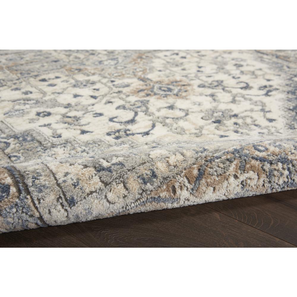 Concerto Area Rug, Ivory/Grey, 3'9" x 5'9". Picture 7