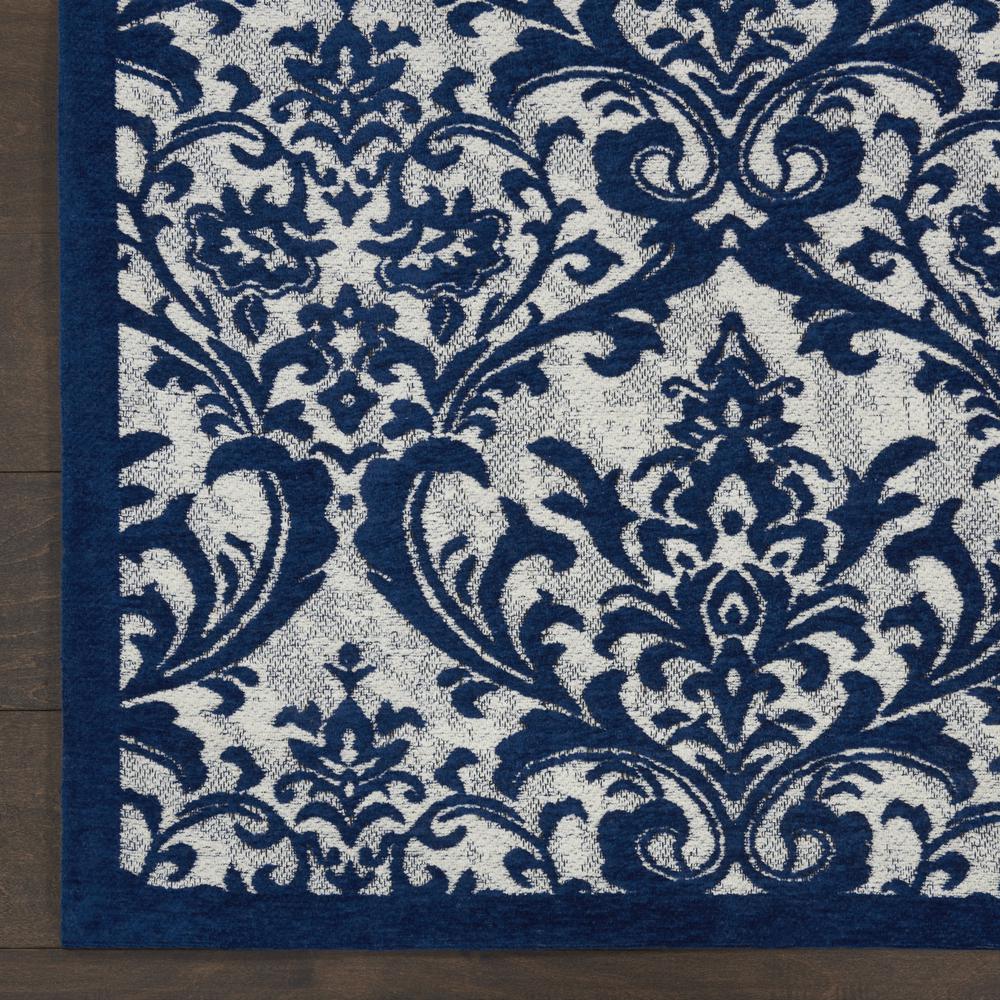 Nourison Home Damask Area Rug. Picture 4