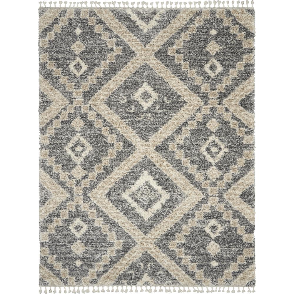 Shag Rectangle Area Rug, 8' x 11'. Picture 1