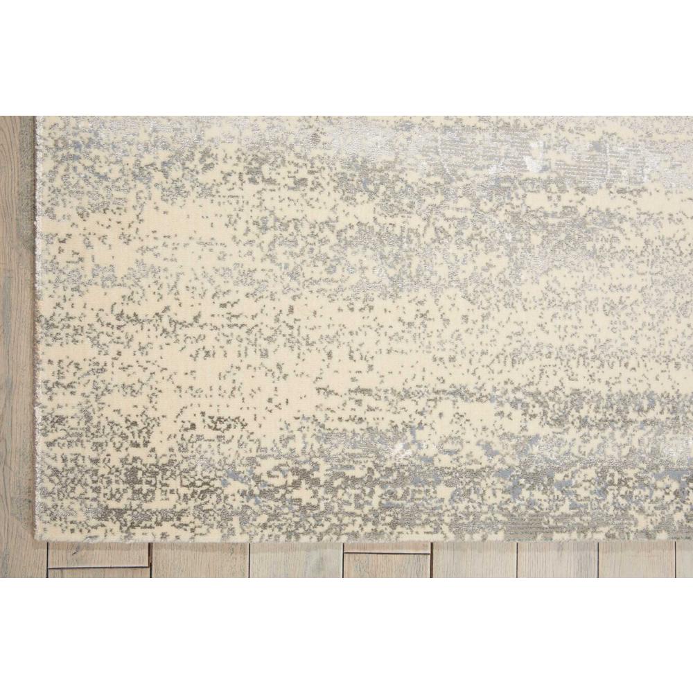 Luminance Area Rug, Silver, 3'5" x 5'5". Picture 3