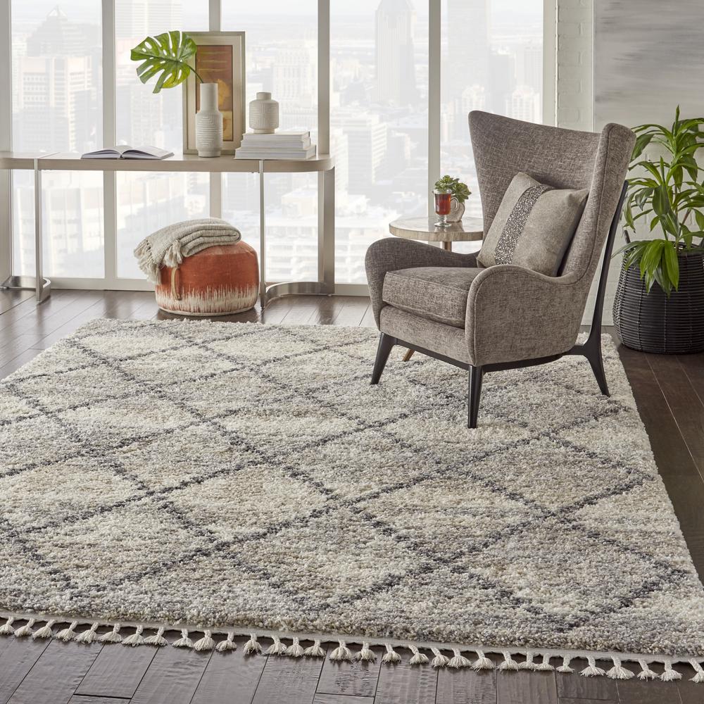 Shag Rectangle Area Rug, 8' x 11'. Picture 9