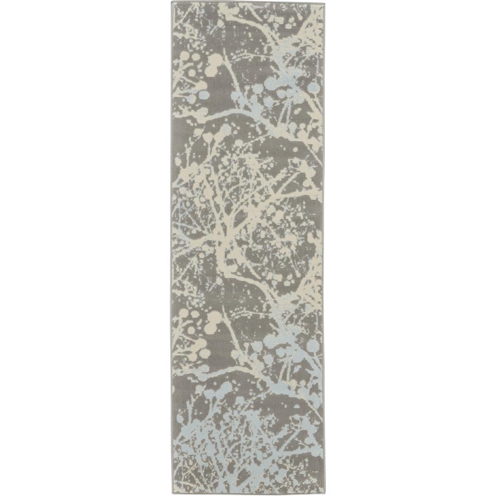 Jubilant Area Rug, Grey, 2'3" x 7'3". Picture 1