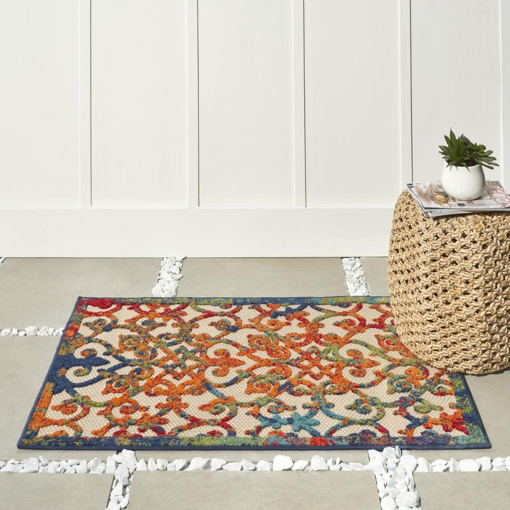 Contemporary Rectangle Area Rug, 3' x 4'. Picture 10