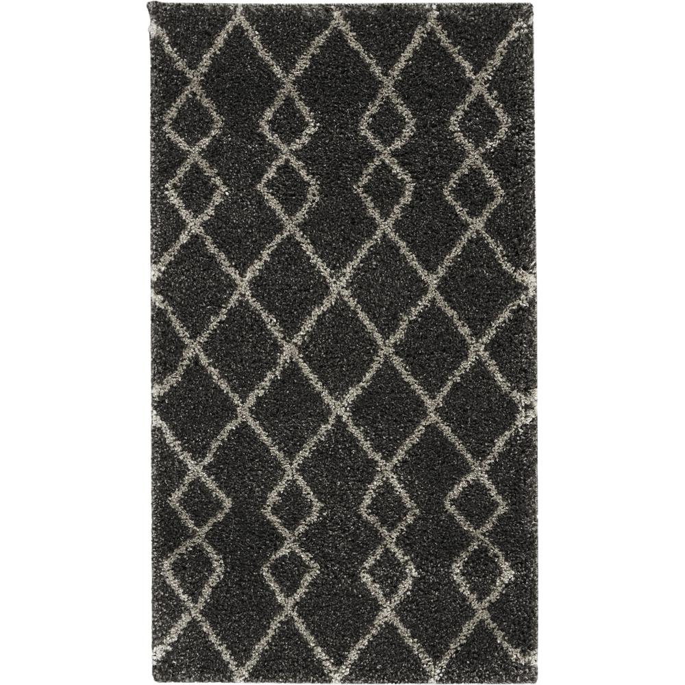 Shag Rectangle Area Rug, 2' x 4'. Picture 1