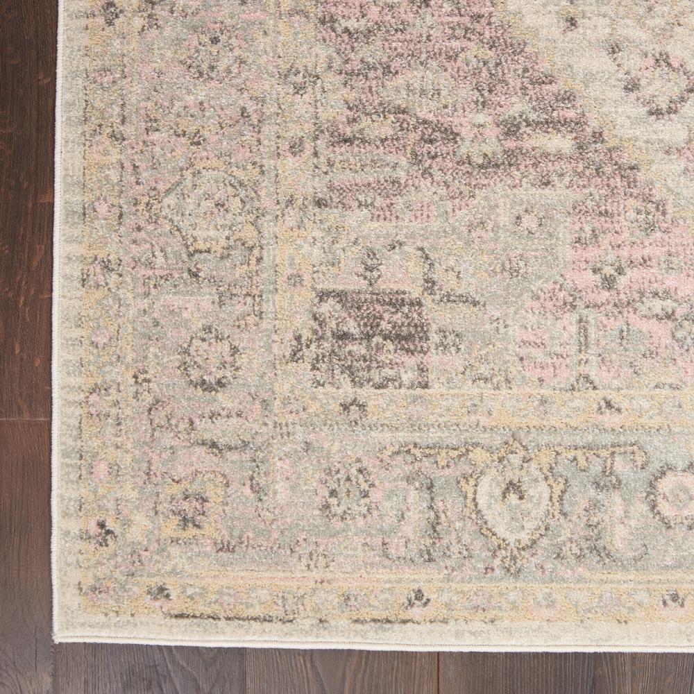 Tranquil Area Rug, Ivory/Pink, 5'3" X 7'3". Picture 2