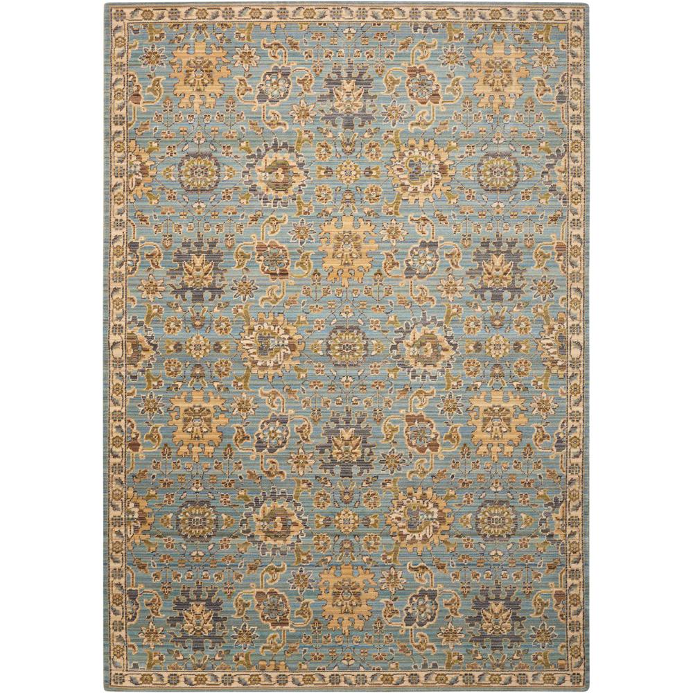 Timeless Area Rug, Light Blue, 7'9" x 9'9". Picture 1
