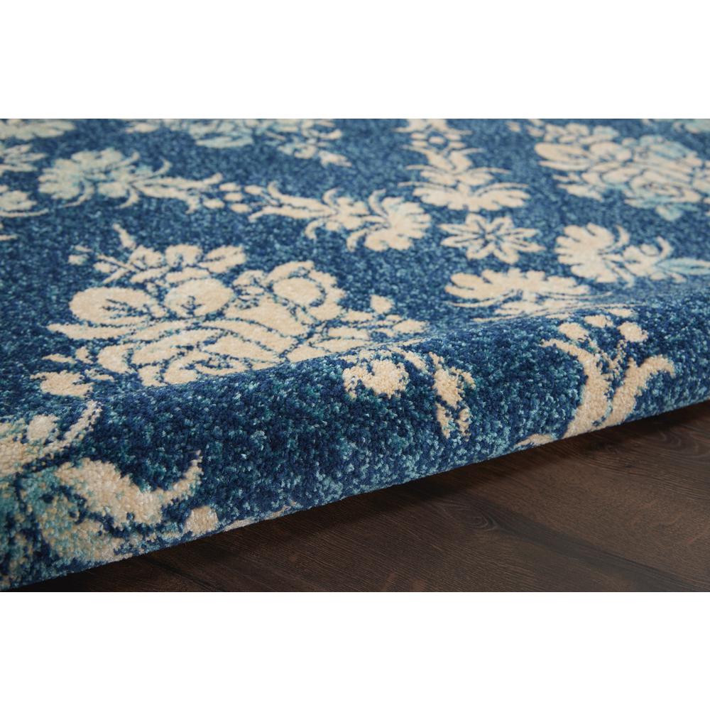 Tranquil Area Rug, Navy/Light Blue, 5'3" X 7'3". Picture 7