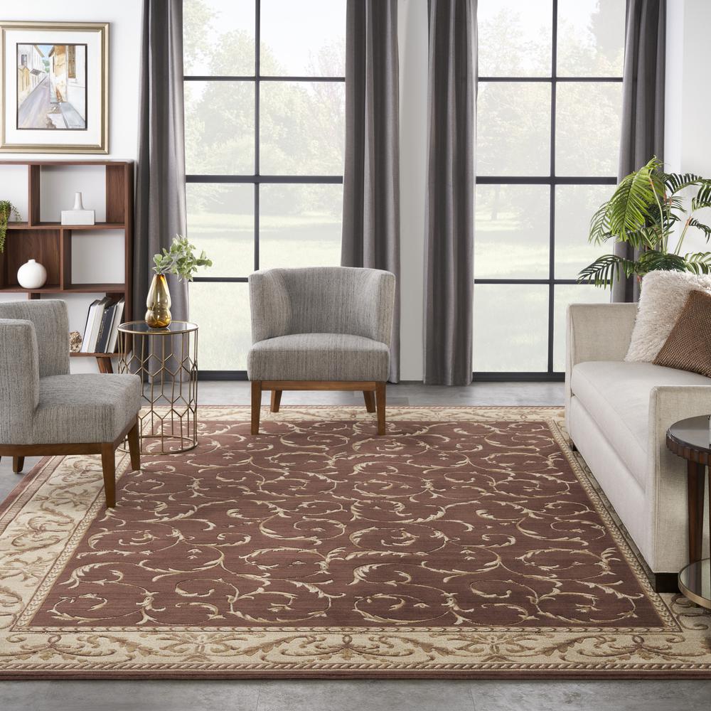 Traditional Rectangle Area Rug, 10' x 13'. Picture 9
