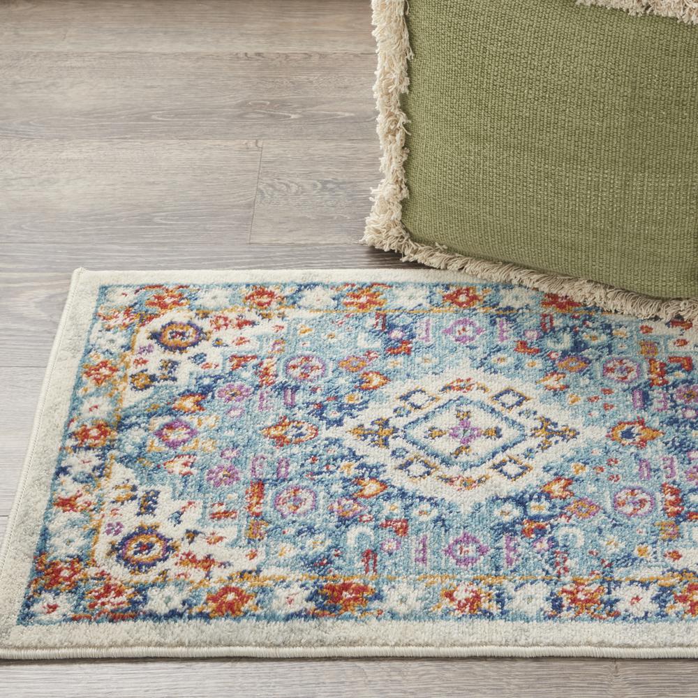 Bohemian Rectangle Area Rug, 2' x 3'. Picture 2