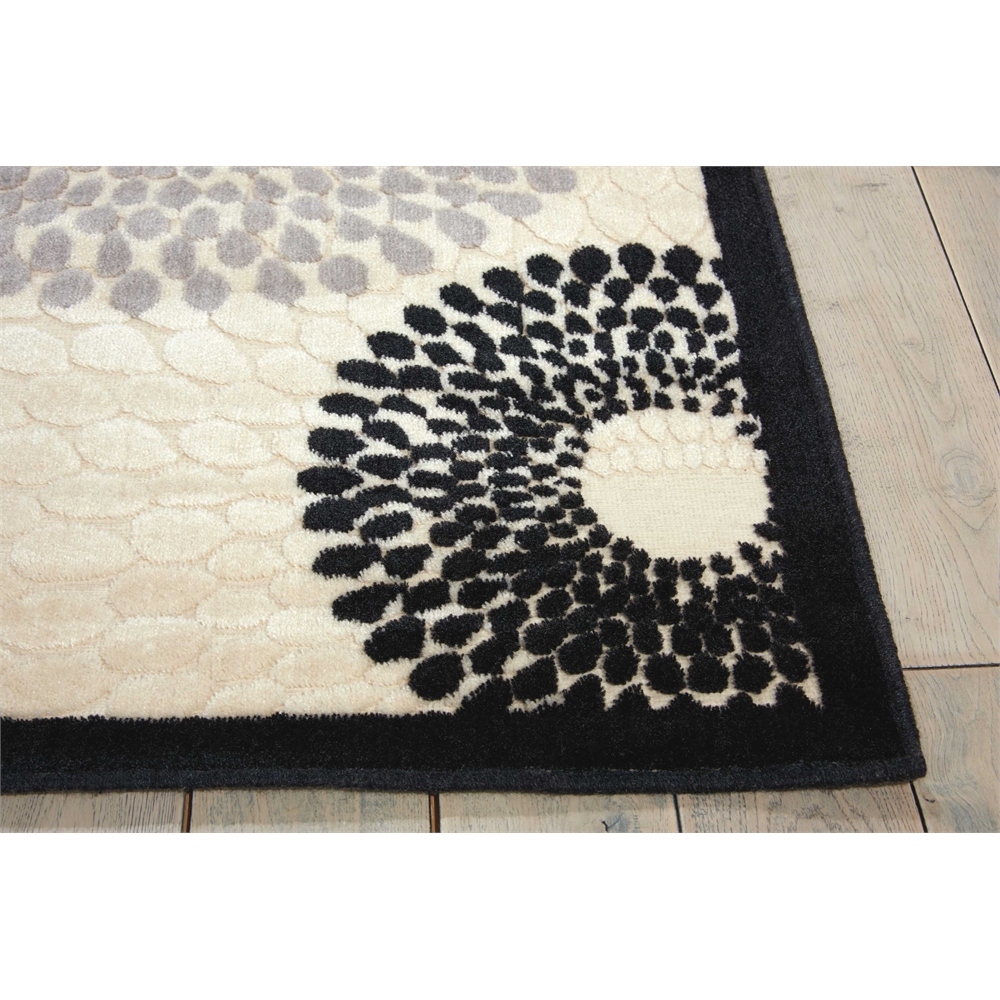Graphic Illusions Area Rug, Parchment, 5'3" x 7'5". Picture 3