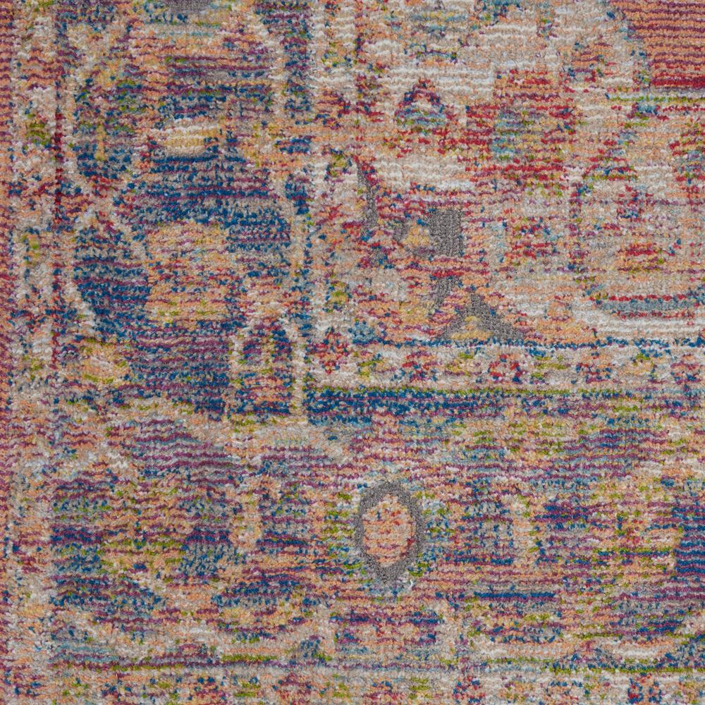 Rectangle Vintage Machine Made Area Rug. Picture 6