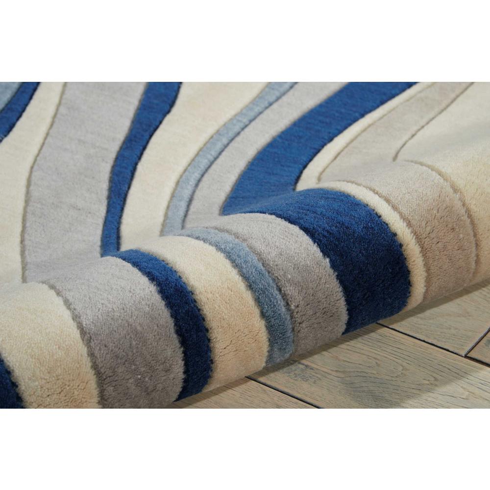 Nourison Somerset Ivory Blue Area Rug. Picture 3