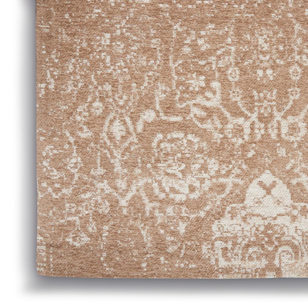 DAS06 Damask Beige Ivory Area Rug- 5' x 7'. Picture 5
