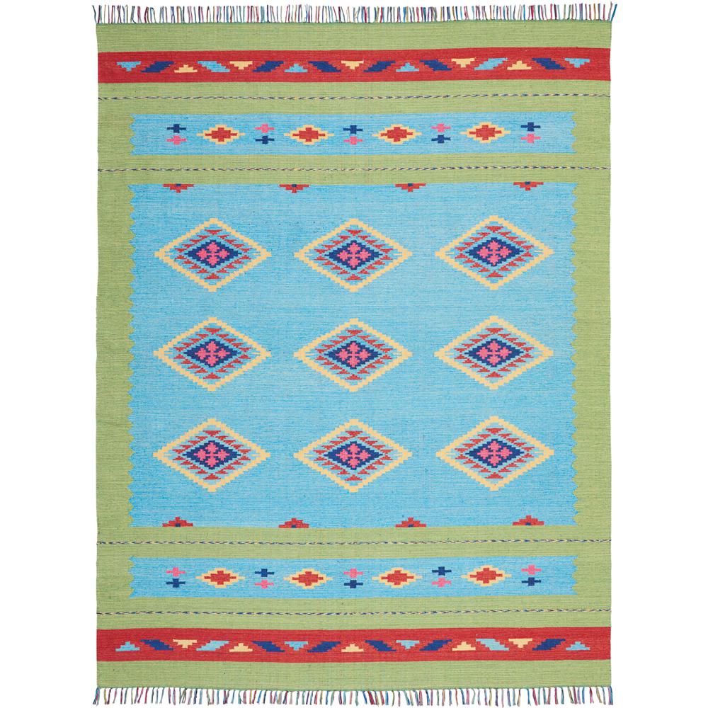 Southwestern Rectangle Area Rug, 8' x 10'. Picture 1