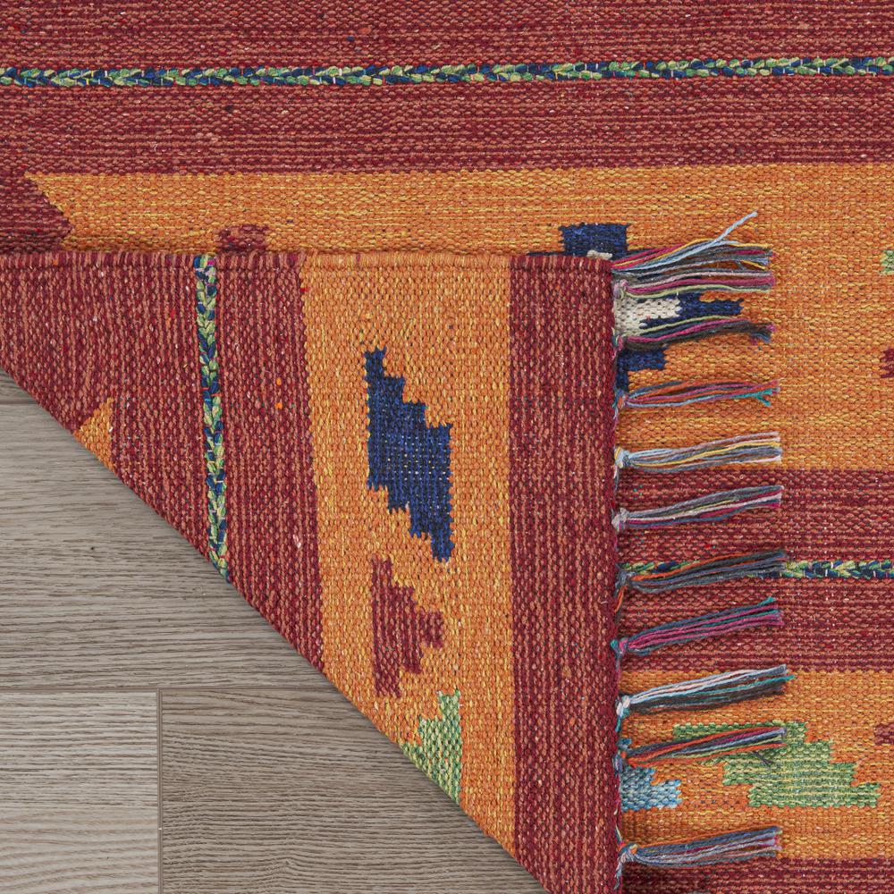 Rectangle Southwestern Handmade Area Rug. Picture 3