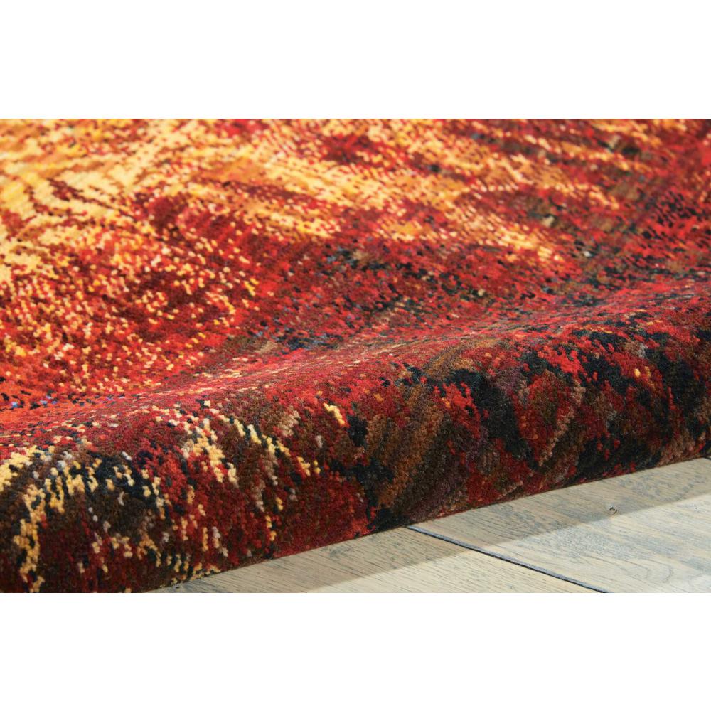 Chroma Area Rug, Ember Glow, 7'9" x 9'9". Picture 3