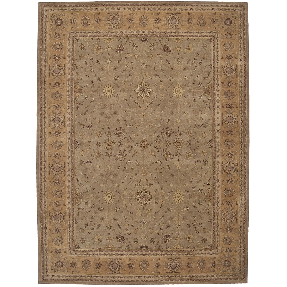Heritage Hall Rectangle Rug By, Green, 8'6" X 11'6". Picture 1