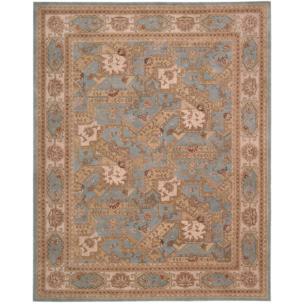 Heritage Hall Rectangle Rug By, Blue, 7'9" X 9'9". Picture 6