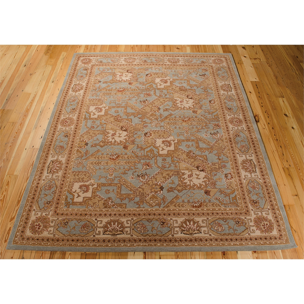 Heritage Hall Rectangle Rug By, Blue, 7'9" X 9'9". Picture 2