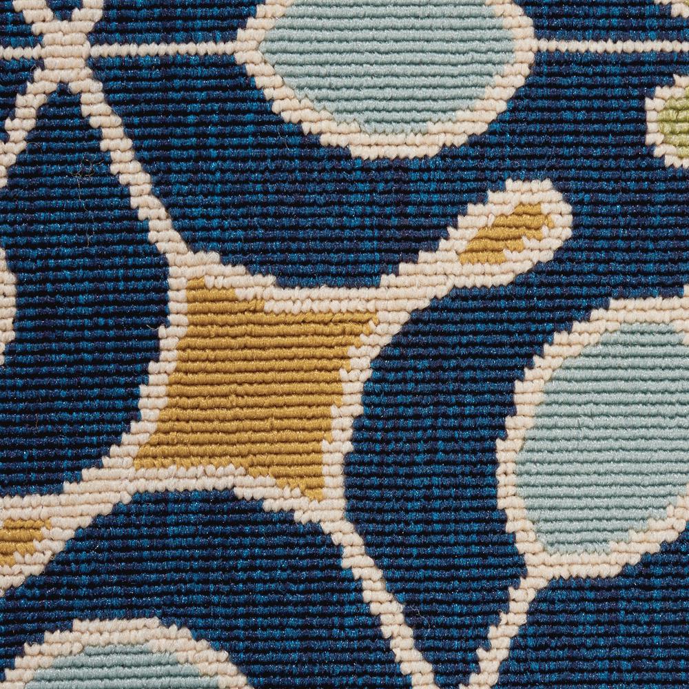 Caribbean Area Rug, Navy, 5'3" x 7'5". Picture 6