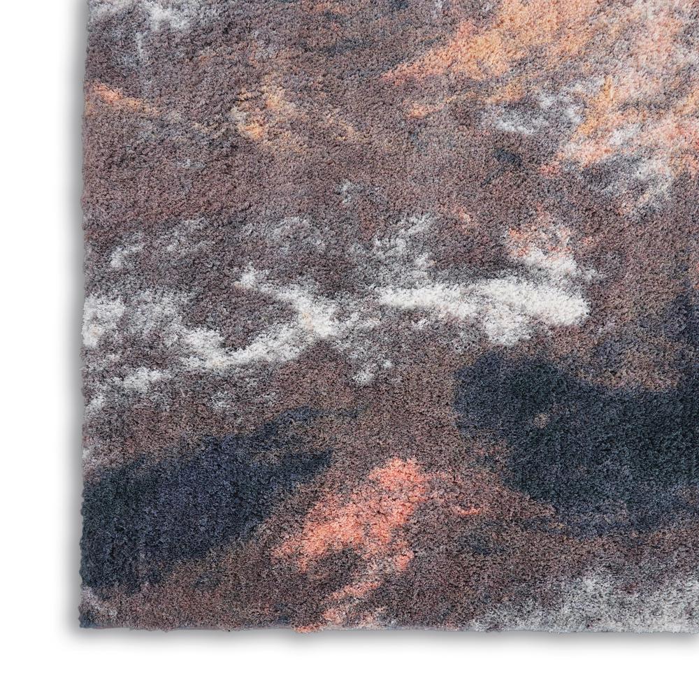 Abstract Shag Area Rug, Multicolor, 7'6" x 9'6". Picture 7