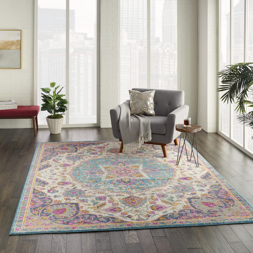 Transitional Rectangle Area Rug, 8' x 10'. Picture 9