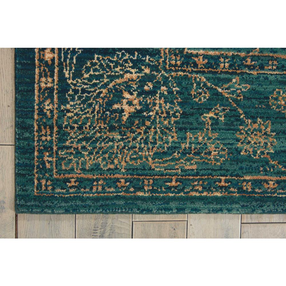 Nourison 2020 Area Rug, Teal, 12' x 15'. Picture 3
