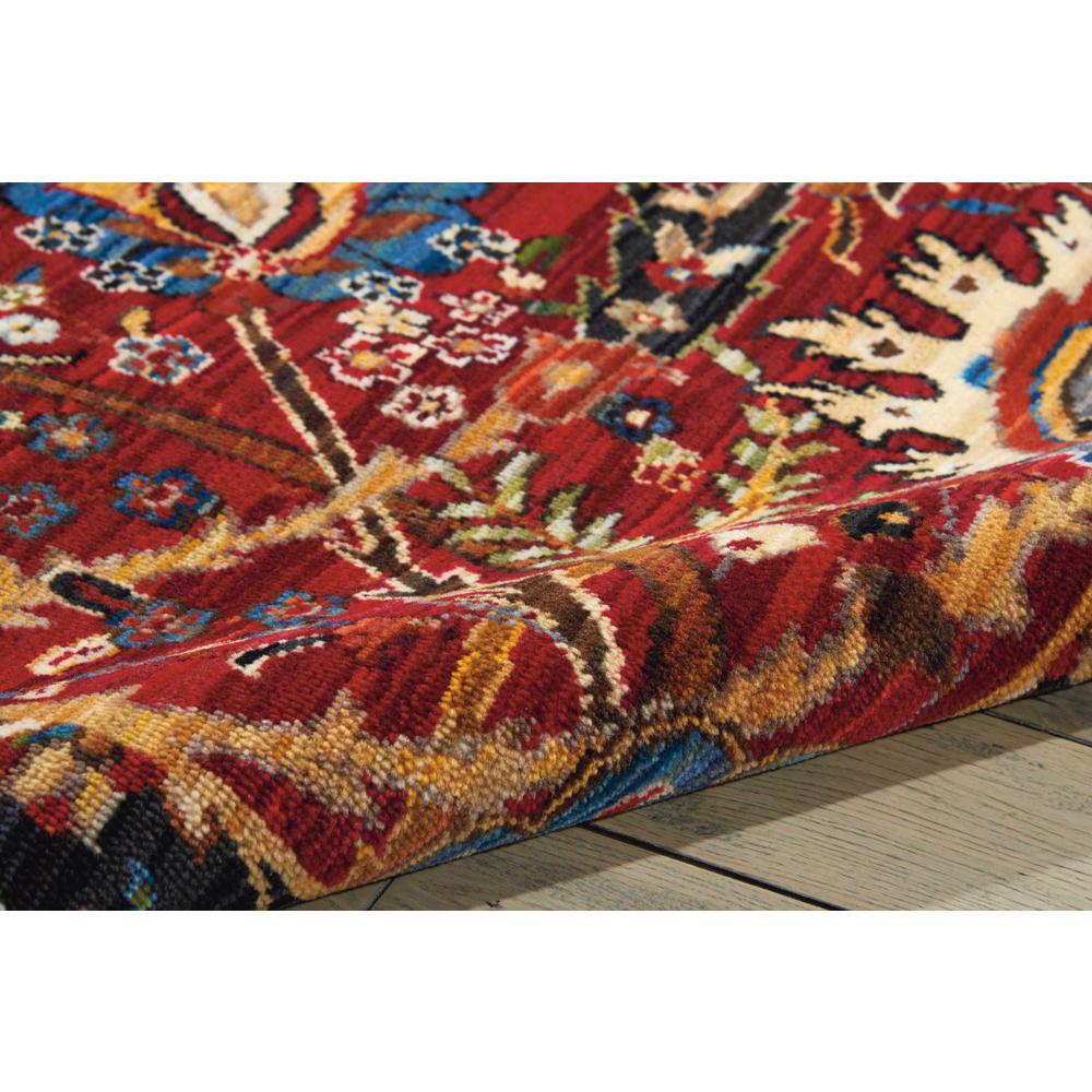 Rhapsody Area Rug, Red, 9'9" x 13'. Picture 4