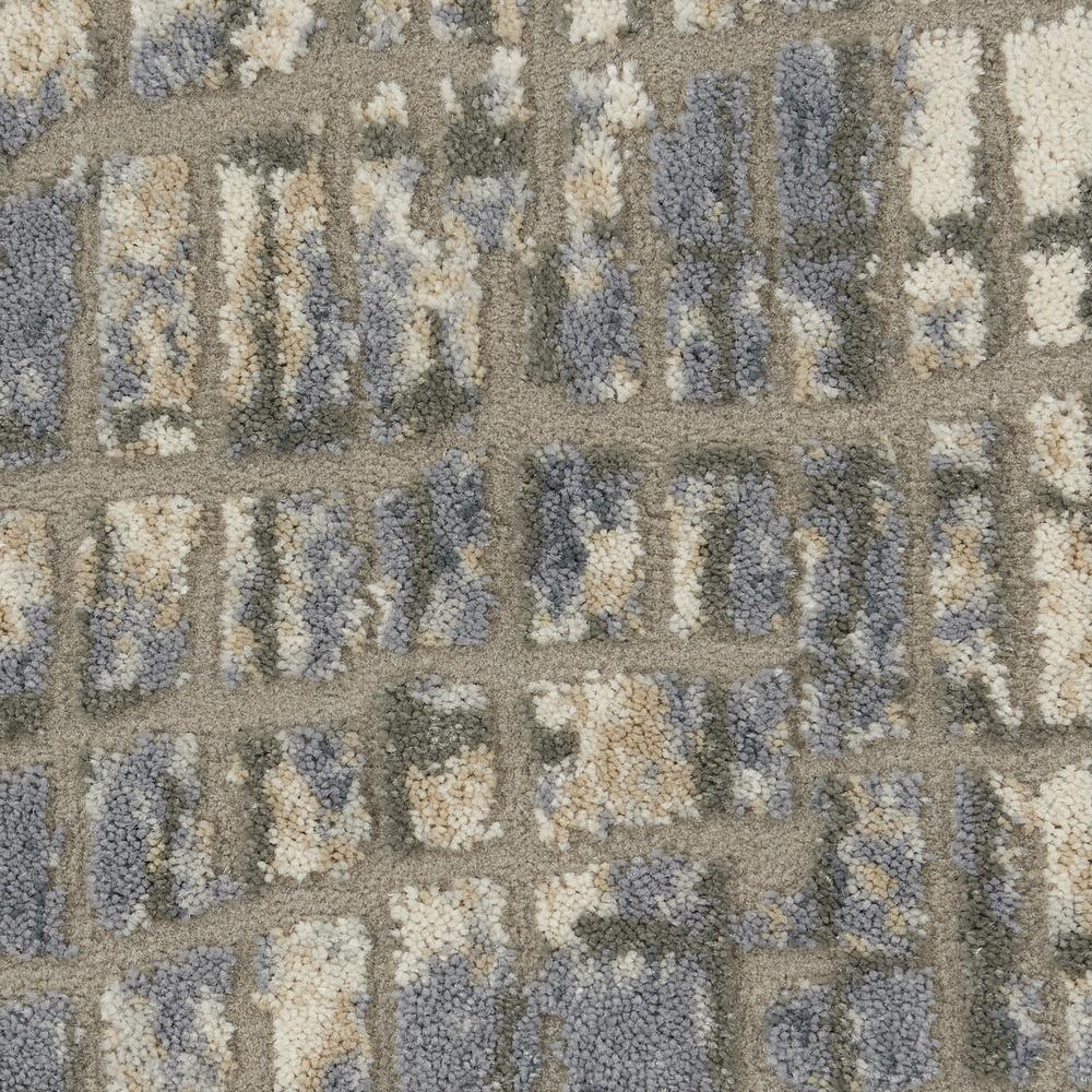 KI39 Sahara Area Rug, Blue/Grey, 7'10" X 10'6". Picture 6