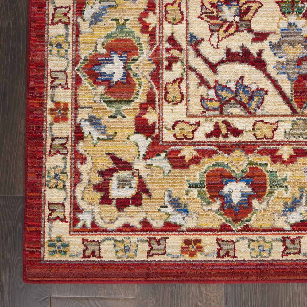 Majestic Area Rug, Red, 7'9" x 9'9". Picture 4