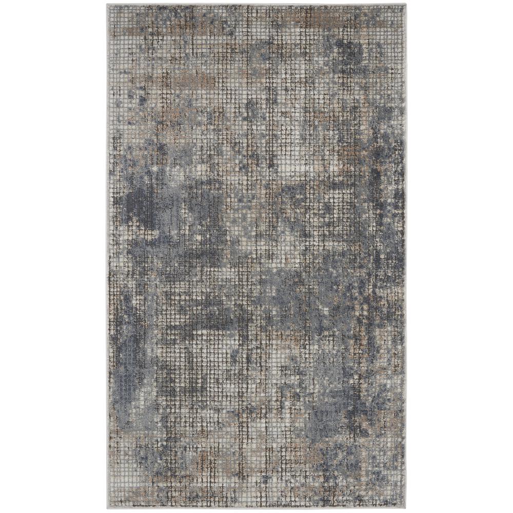 Contemporary Rectangle Area Rug, 3' x 5'. Picture 1