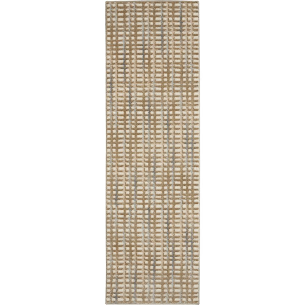 Contemporary Runner Area Rug, 7' Runner. Picture 1