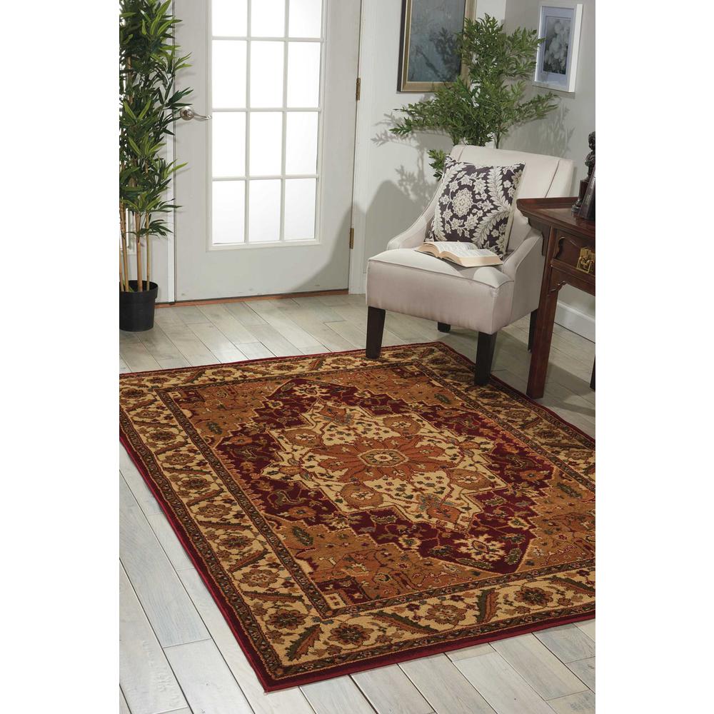 Paramount Area Rug, Gold, 7'10" x 10'6". Picture 2