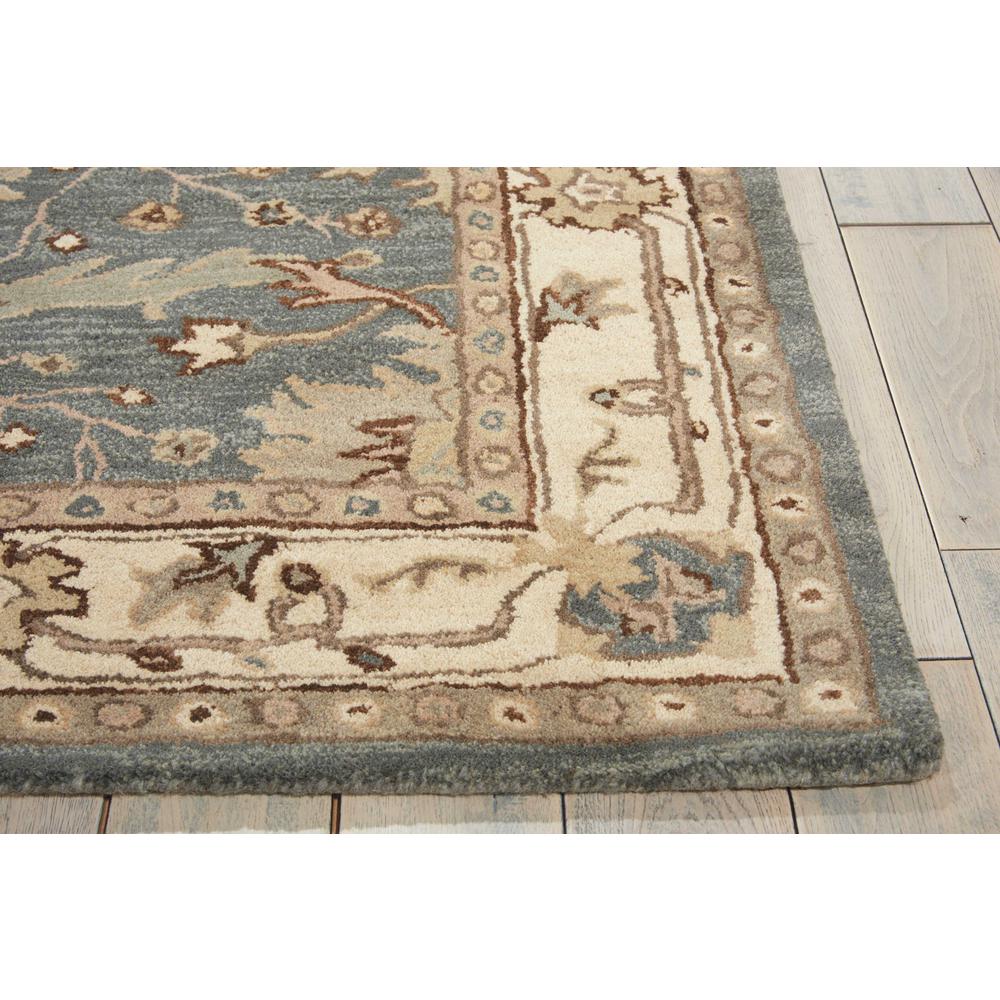 India House Area Rug, Blue, 3'6" x 5'6". Picture 5