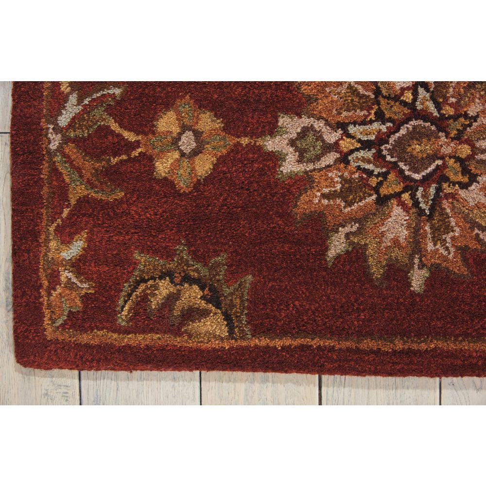 India House Area Rug, Brick, 2'6" x 4'. Picture 4