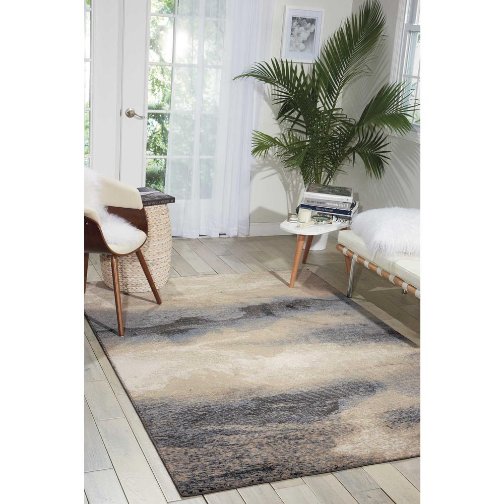 Modern Rectangle Area Rug, 2' x 4'. Picture 3