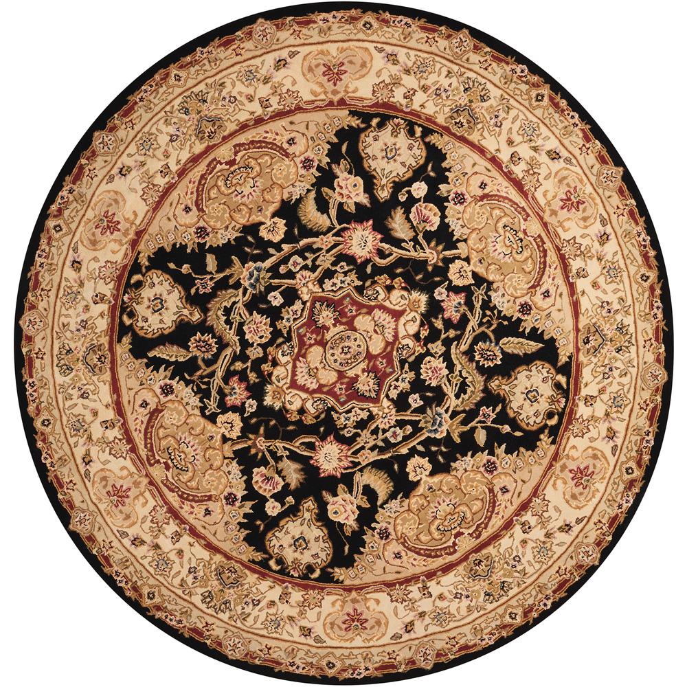 Traditional Round Area Rug, 6' x Round. Picture 1