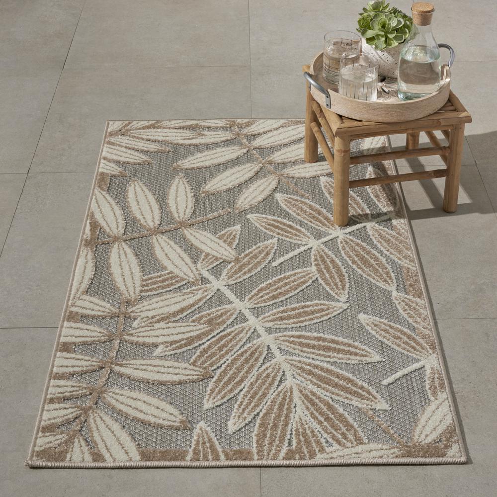 ALH18 Aloha Natural Area Rug- 2'8" x 4'. Picture 10