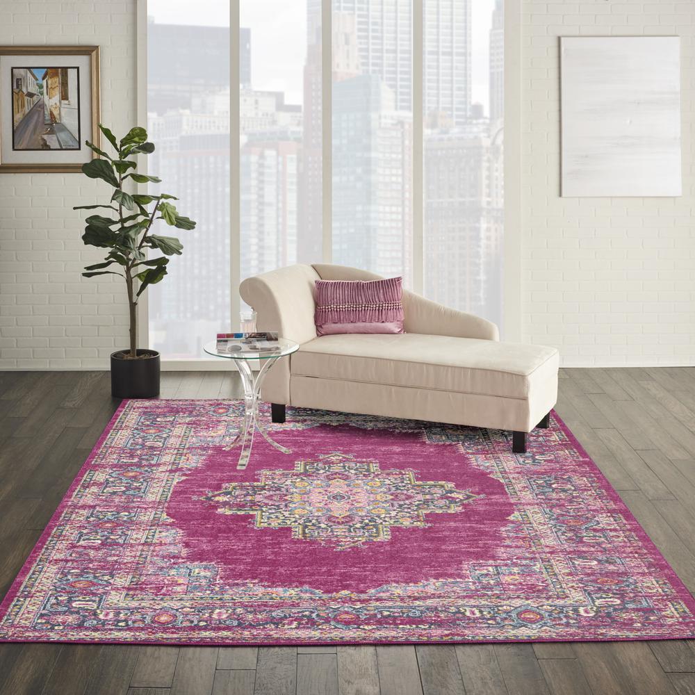 Bohemian Rectangle Area Rug, 8' x 10'. Picture 8