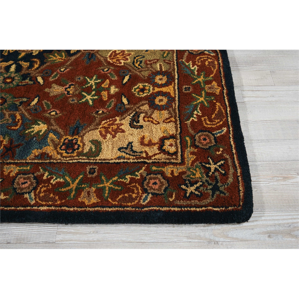 India House Area Rug, Multicolor, 2'6" x 4'. Picture 3