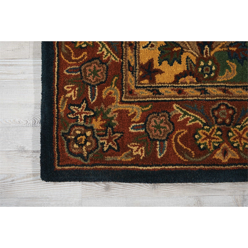 India House Area Rug, Multicolor, 5' x 8'. Picture 2